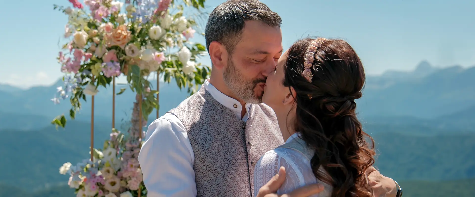 Heiraten in den Bergen Gipfel Brauneck