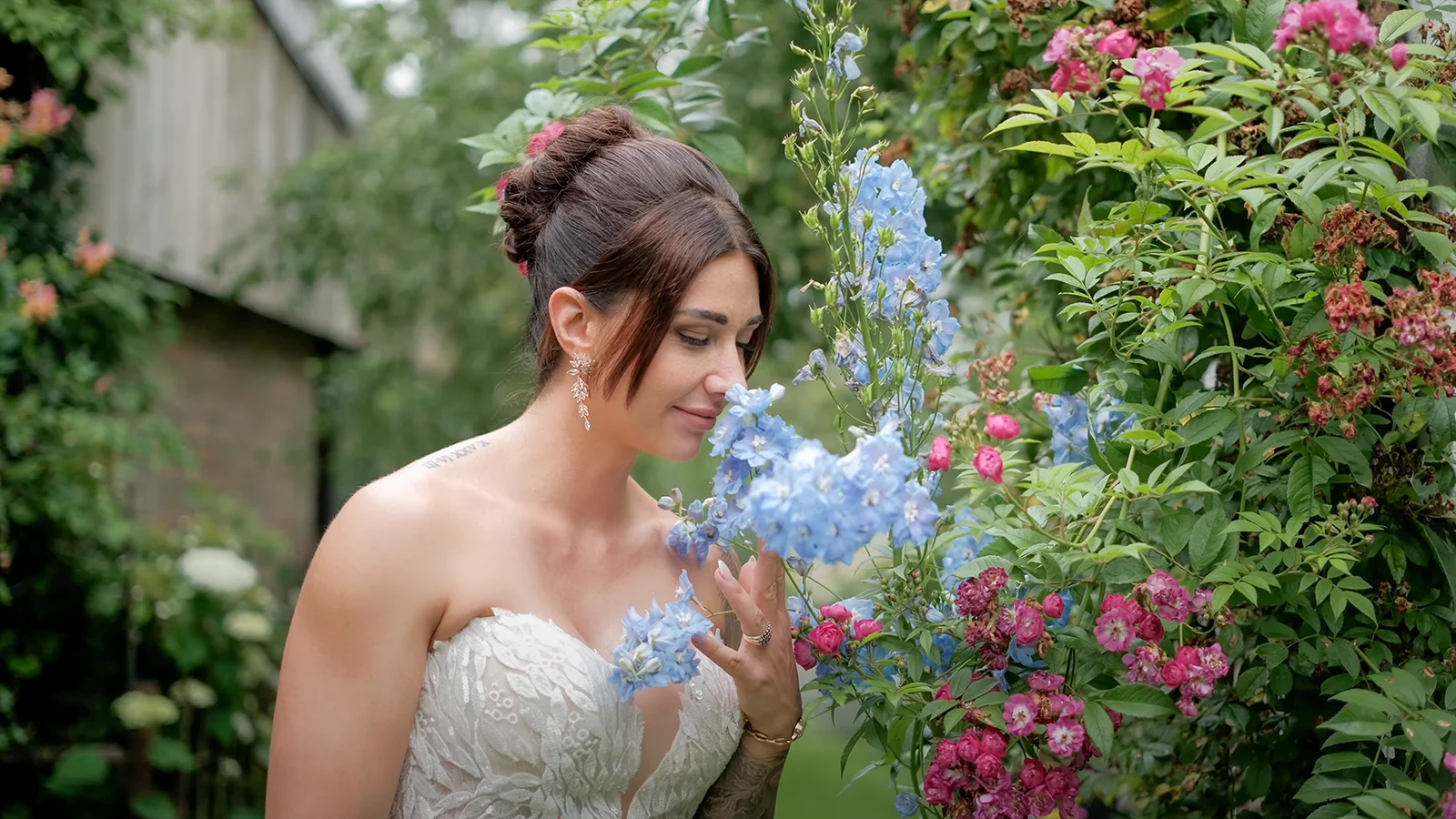 Hochzeit in der Alten Gärtnerei München im Gewächshaus